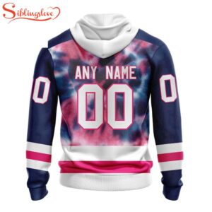 Custom Name And Number NFL Cleveland Browns Pink Fight Breast Cancer Hoodie