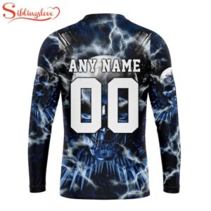 Custom Name And Number NFL Dallas Cowboys Expendables Skull Halloween 3D Sweatshirt