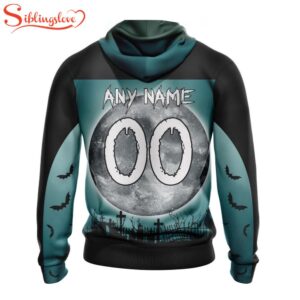 Custom Name And Number Philadelphia Eagles NFL Special Halloween Night 3D Hoodie Shirt