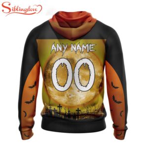 Custom Name And Number Pittsburgh Steelers NFL Special Halloween Night 3D Hoodie Shirt