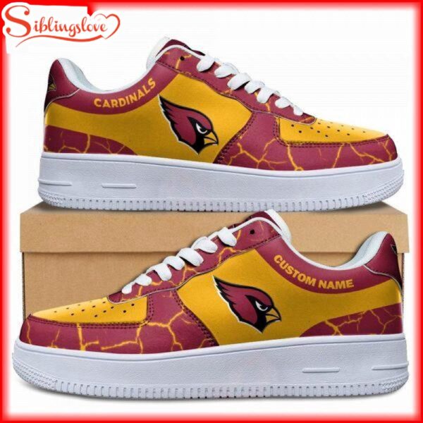 Custom Name Arizona Cardinals NFL Air Force 1 Shoes Gift For Fans