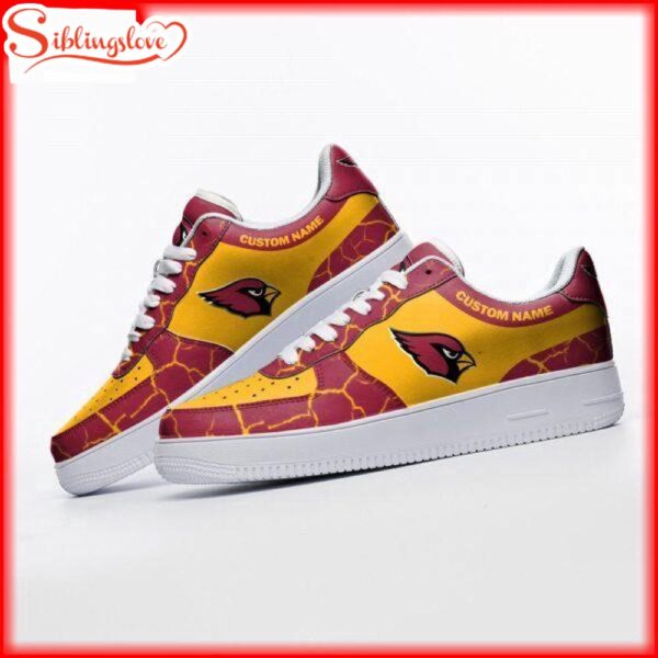 Custom Name Arizona Cardinals NFL Air Force 1 Shoes Gift For Fans