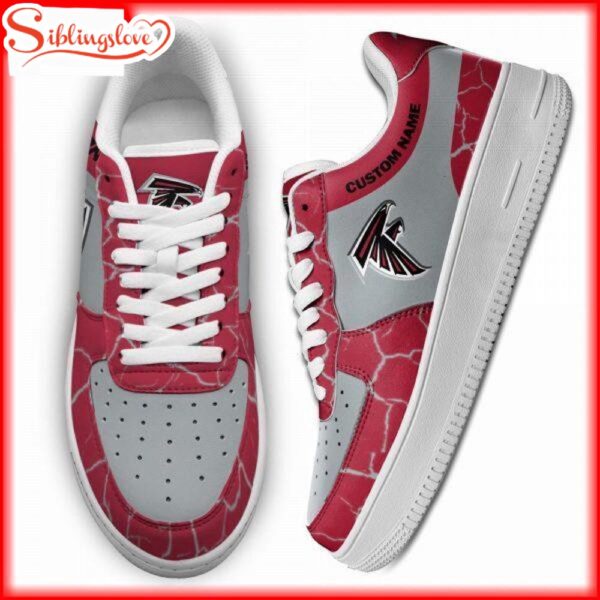 Custom Name Atlanta Falcons NFL Air Force 1 Shoes Gift For Fans