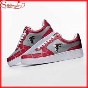 Custom Name Atlanta Falcons NFL Air Force 1 Shoes Gift For Fans