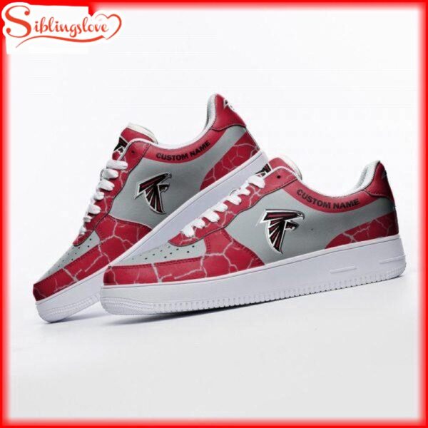 Custom Name Atlanta Falcons NFL Air Force 1 Shoes Gift For Fans