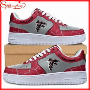 Custom Name Atlanta Falcons NFL Air Force 1 Shoes Gift For Fans