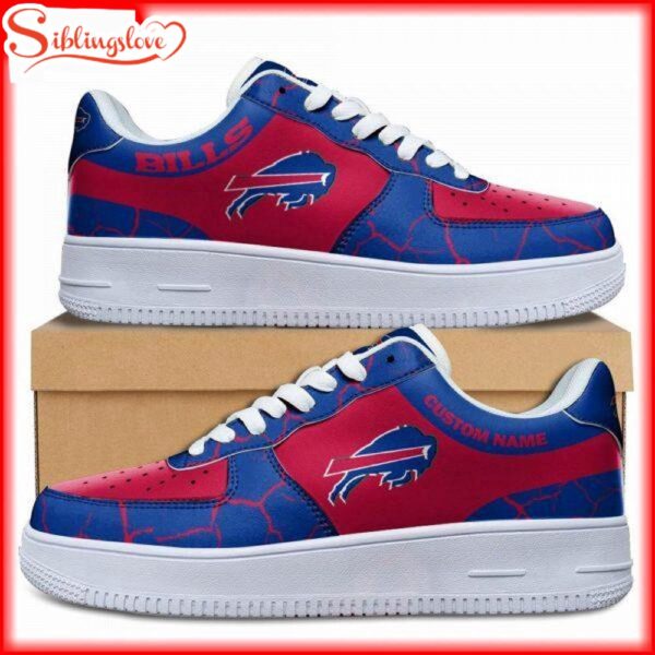 Custom Name Buffalo Bills NFL Air Force 1 Shoes Gift For Fans