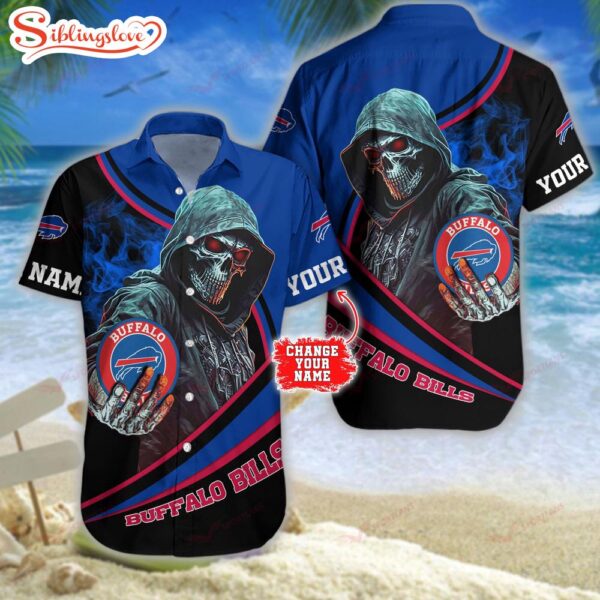 Personalized Name Football Team Buffalo Bills NFL Hawaiian Shirt For Fans