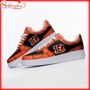 Custom Name Cincinnati Bengals NFL Air Force 1 Shoes Gift For Fans