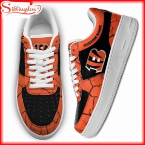 Custom Name Cincinnati Bengals NFL Air Force 1 Shoes Gift For Fans