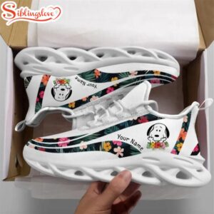 Custom Name Cute Snoopy Max Soul Shoes Gift For Fans