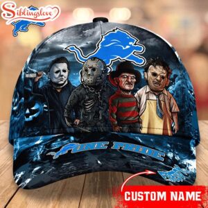 Custom Name Detroit Lions NFL…