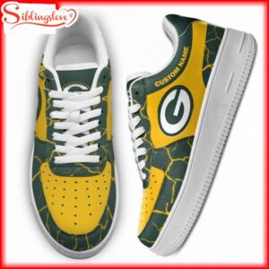 Custom Name Green Bay Packers NFL Air Force 1 Shoes Gift For Fans