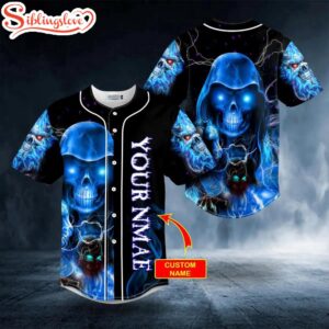 Custom Name Grim Reaper Blue…