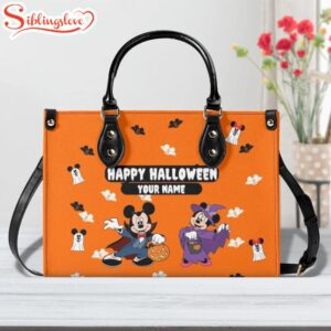 Custom Name Happy Halloween Mickey…