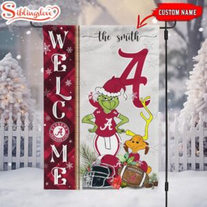 Custom Name NCAA Alabama Crimson…