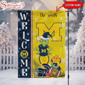 Custom Name NCAA Michigan Wolverines…