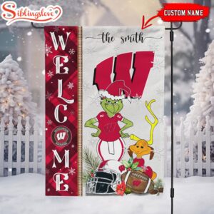 Custom Name NCAA Wisconsin Badgers…