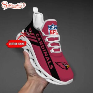 Custom Name NFL Arizona Cardinals Max Soul Shoes Gift For Fans