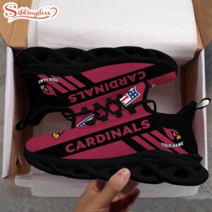 Custom Name NFL Arizona Cardinals Max Soul Shoes Gift For Fans