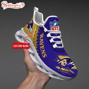 Custom Name NFL Baltimore Ravens…