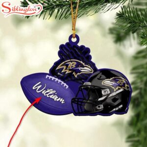 Custom Name NFL Baltimore Ravens…