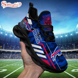 Custom Name NFL Buffalo Bills Clunky Max Soul Shoes