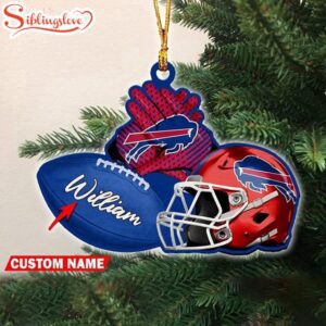 Custom Name NFL Buffalo Bills…