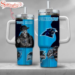 Custom Name NFL Carolina Panthers…