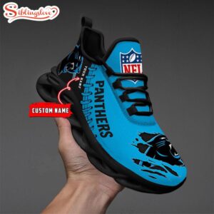 Custom Name NFL Carolina Panthers…