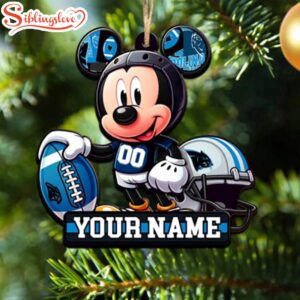 Custom Name NFL Carolina Panthers…