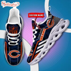 Custom Name NFL Chicago Bears Clunky Max Soul Shoes