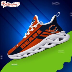 Custom Name NFL Chicago Bears Max Soul Shoes Gift For Fans