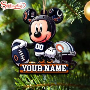 Custom Name NFL Chicago Bears…