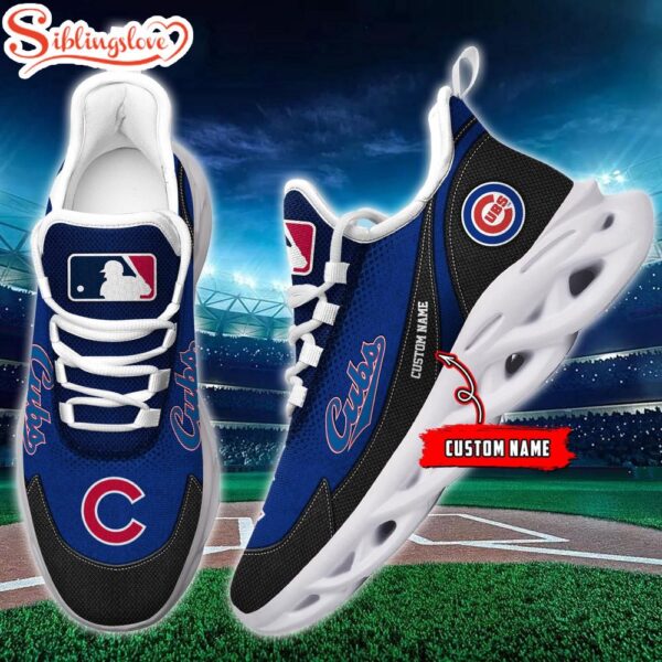 Custom Name NFL Chicago Cubs MLB Max Soul Shoes For Men And Women