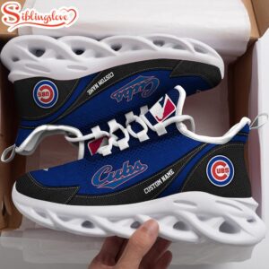 Custom Name NFL Chicago Cubs MLB Max Soul Shoes For Men And Women