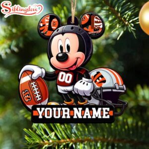 Custom Name NFL Cincinnati Bengals…