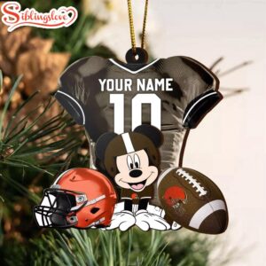 Custom Name NFL Cleveland Browns…