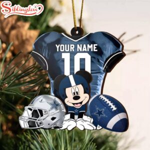 Custom Name NFL Dallas Cowboys…