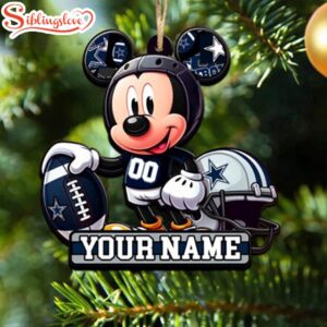 Custom Name NFL Dallas Cowboys…