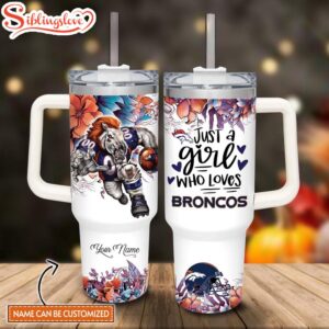 Custom Name NFL Denver Broncos…