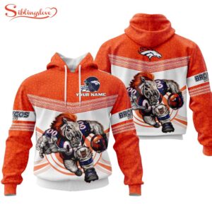 Custom Name NFL Denver Broncos…