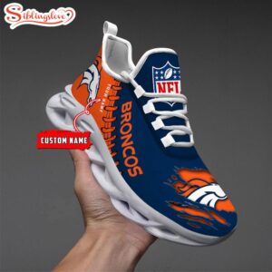 Custom Name NFL Denver Broncos…