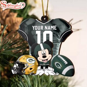 Custom Name NFL Green Bay…