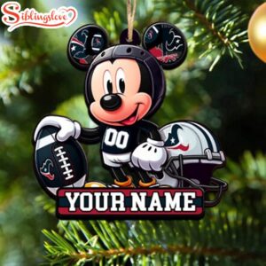 Custom Name NFL Houston Texans…