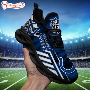 Custom Name NFL Indianapolis Colts Clunky Max Soul Shoes