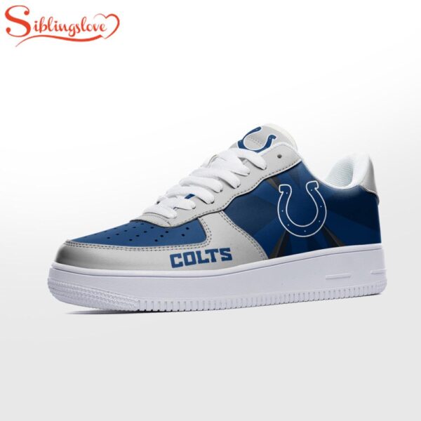 Custom Name NFL Indianapolis Colts Sport Air Force 1 Shoes