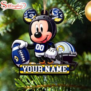 Custom Name NFL Los Angeles…