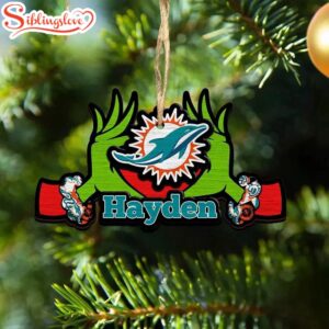 Custom Name NFL Miami Dolphins…