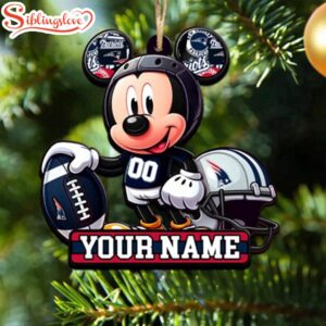 Custom Name NFL New England…